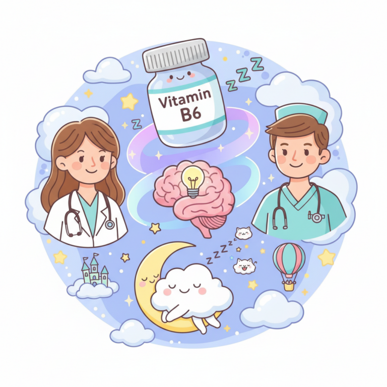 維生素 B6 對於睡眠和夢境的影響