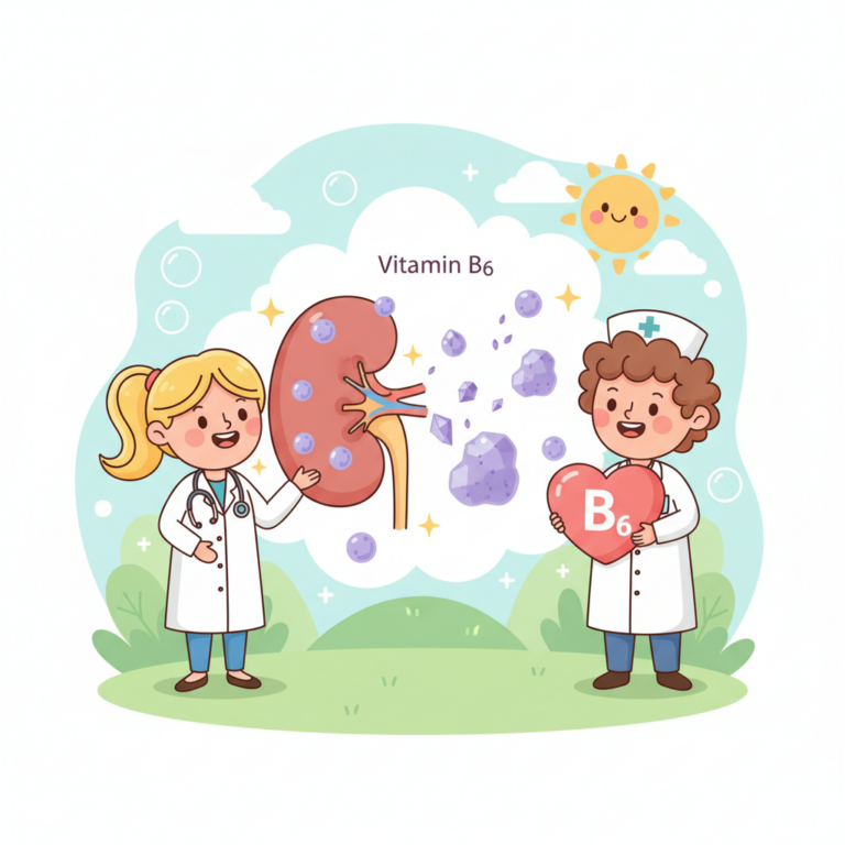維生素 B6 對於腎結石的預防