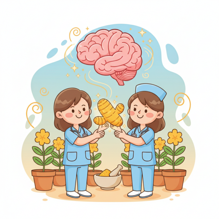 如何利用薑黃來支持大腦功能？