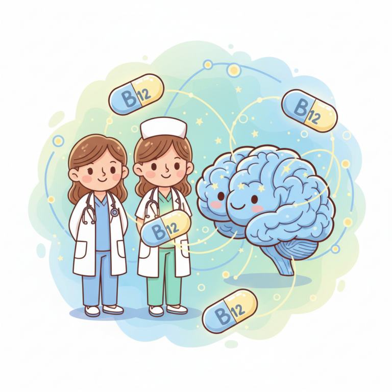 維生素 B12 對於神經修復的重要性
