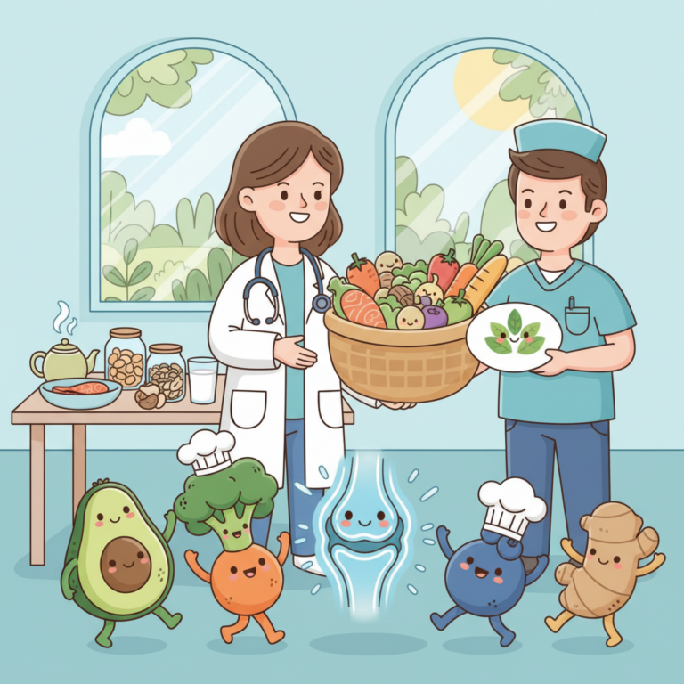 如何利用食物來緩解關節僵硬？