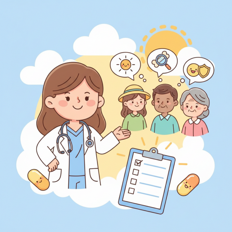 維生素 D 缺乏症的自我檢查