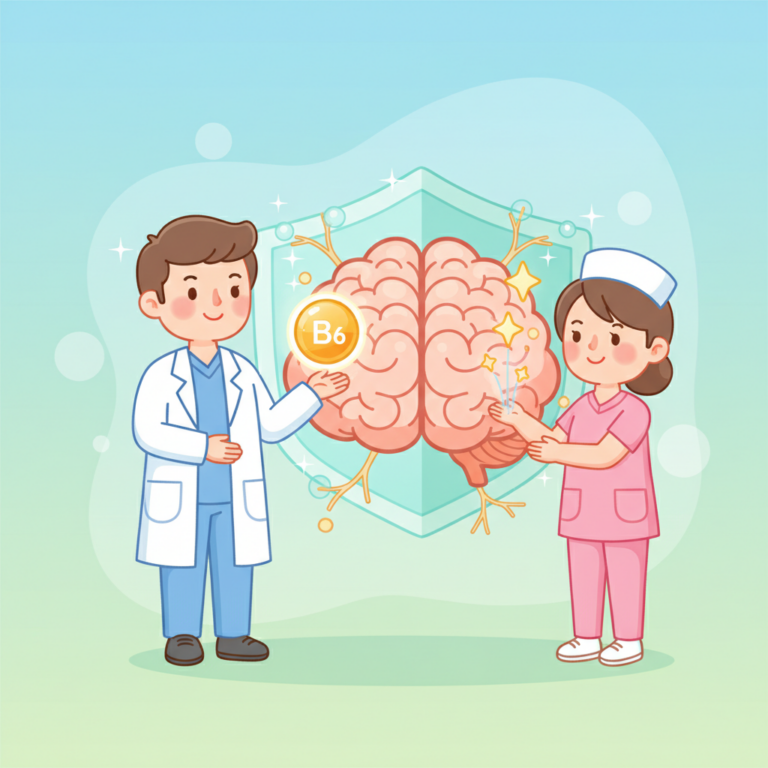 維生素 B6 對於神經系統的保護作用