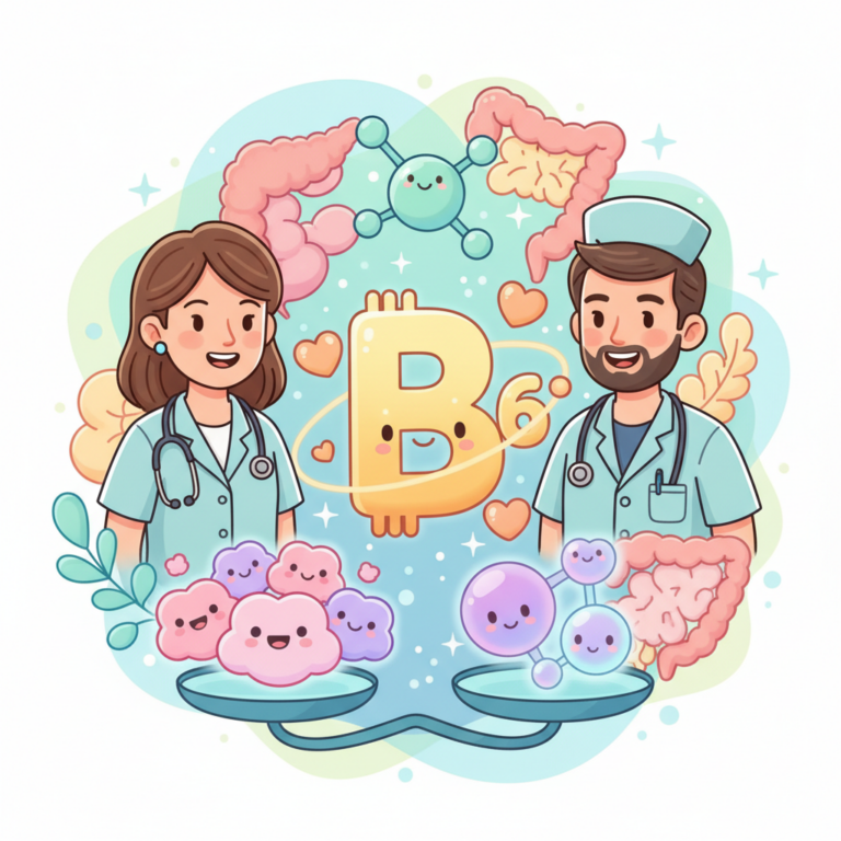維生素 B6 對於荷爾蒙的平衡作用