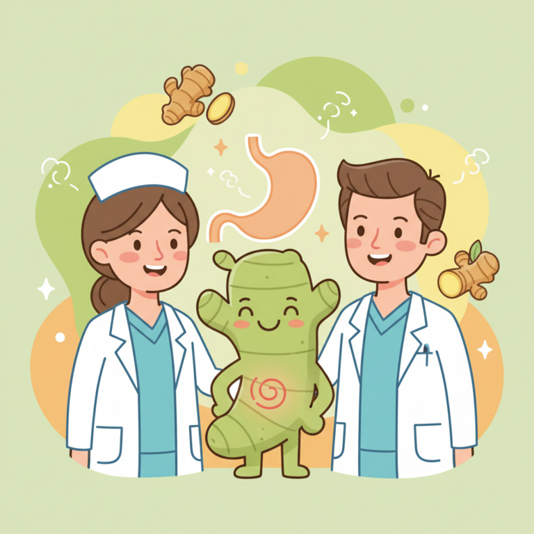 如何利用薑來緩解噁心和嘔吐？