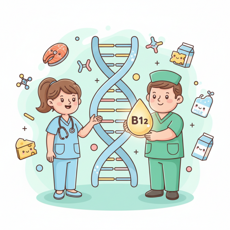 維生素 B12 對於 DNA 合成的重要性