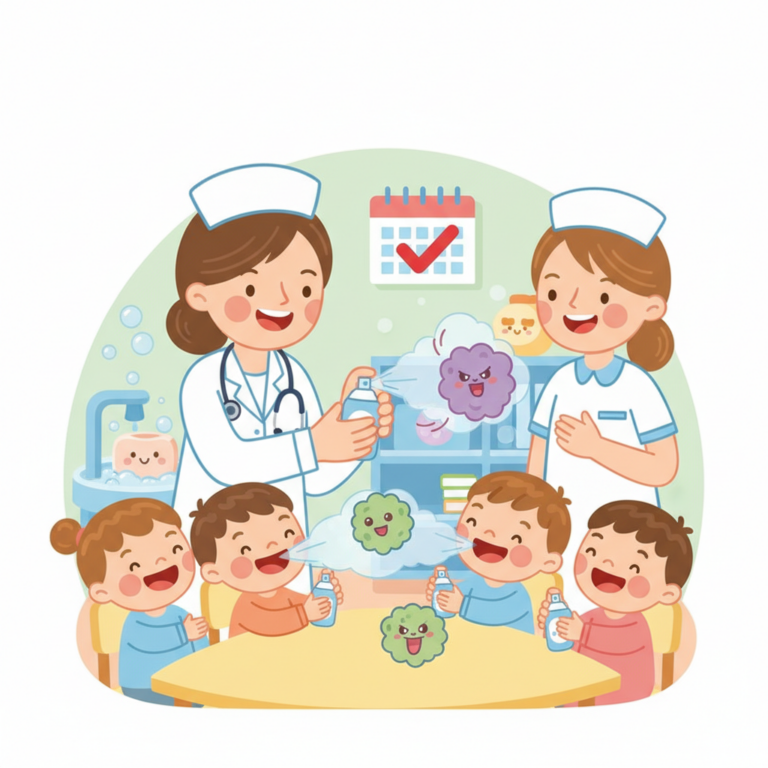 幼兒園流行期必備！除了勤洗手，如何透過「口腔噴霧」降低細菌感染率？