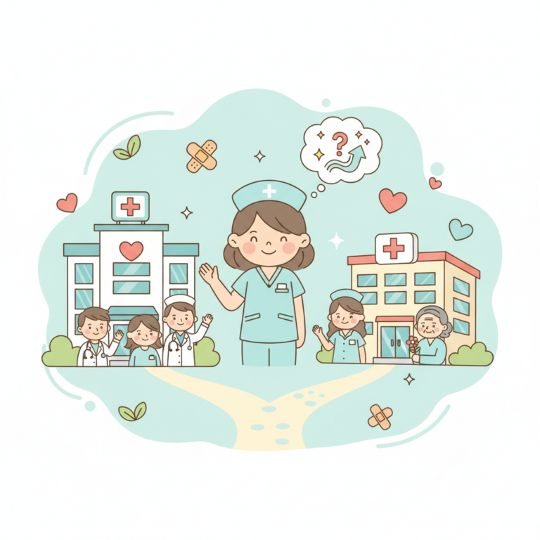 職涯發展,醫學中心 vs. 地區醫院：哪種環境更適合護理新手？前輩的血淚建議。