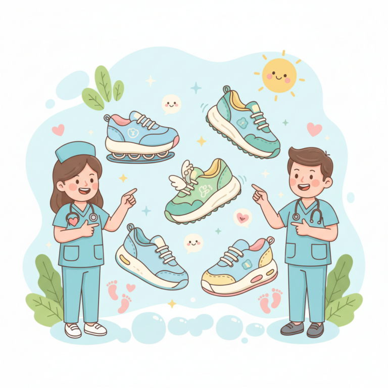 好物推薦,2026 護理師必買：臨床久站不累的 5 款神級護理鞋實測推薦。