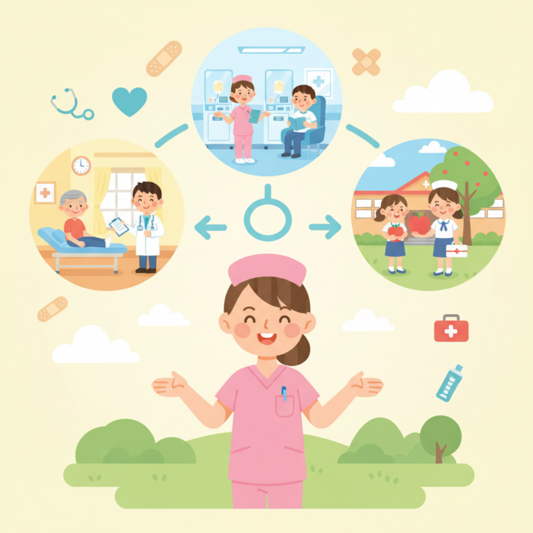 轉職選擇,2026 護理轉職指南：診所、洗腎室、校護哪一個更適合你？