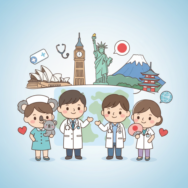 海外發展,2026 國外護理師申請攻略：澳洲、美國、日本薪資與工作環境大對比。