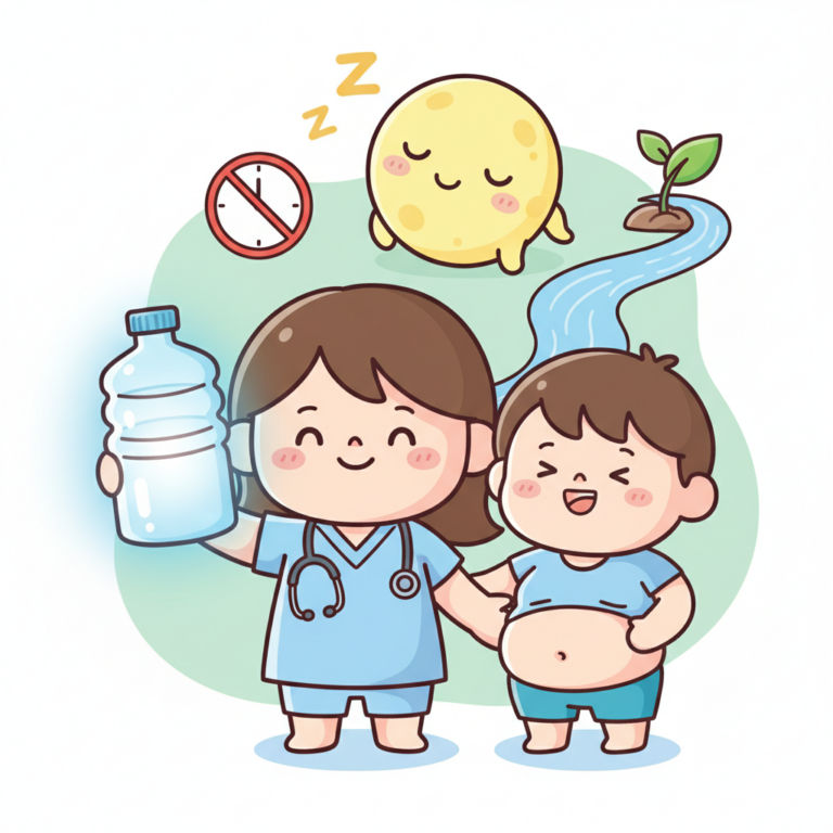 補水迷思,喝水也會胖？中醫警告：晚上這時間喝水最傷身，難怪你肚子消不掉…