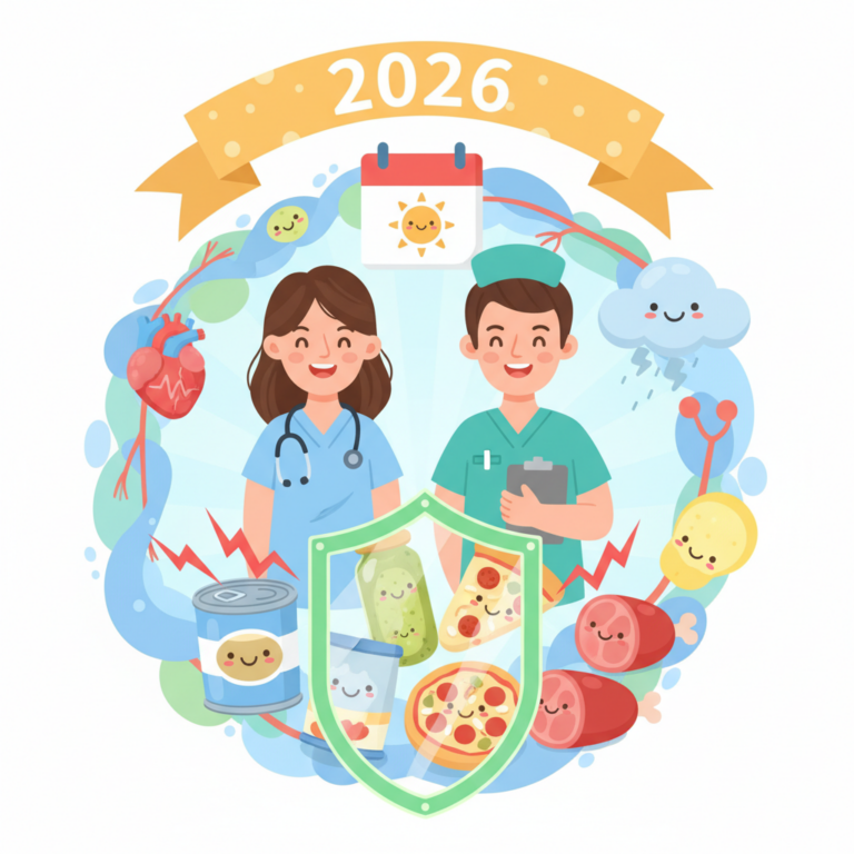 心血管健康,2026 高血壓避雷清單：哪些隱藏高鈉食物會增加中風風險與心臟負擔