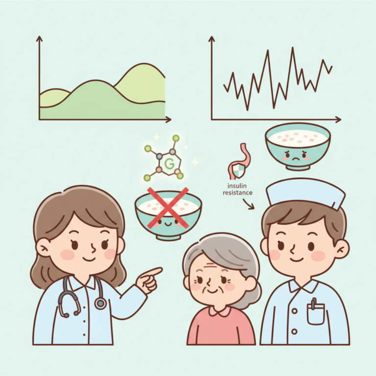 血糖控制,喝粥反而傷身？解析老人家長期吃稀飯對血糖波動與胰島素阻抗的影響