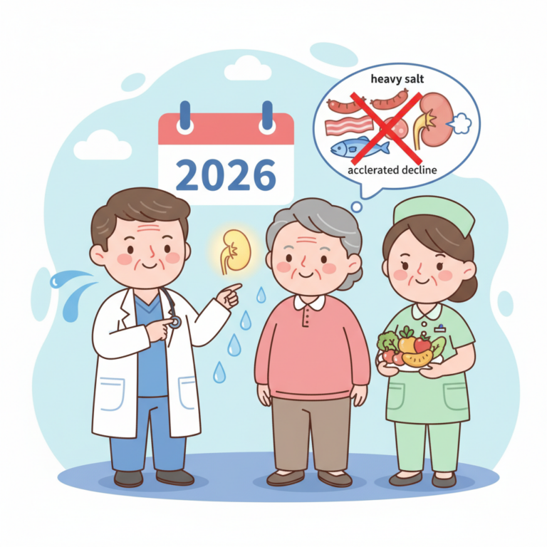 腎臟保健,2026 護腎指南：哪些「重鹹」加工肉品會加速老人家腎功能衰退與水腫
