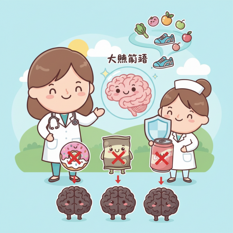 大腦凍齡,遠離失智症：2026 最新研究指出這 3 種超加工食品如何加速大腦萎縮