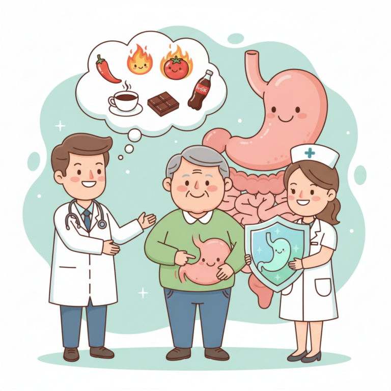 消化系統,告別胃食道逆流：老人家應避免的 5 類刺激性食物與食道發炎的關係