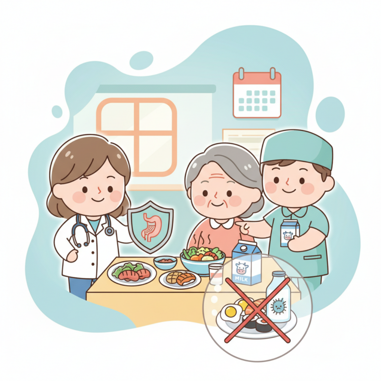 免疫安全,2026 食品安全警訊：老人家應避免生食與未殺菌乳製品的食物中毒風險