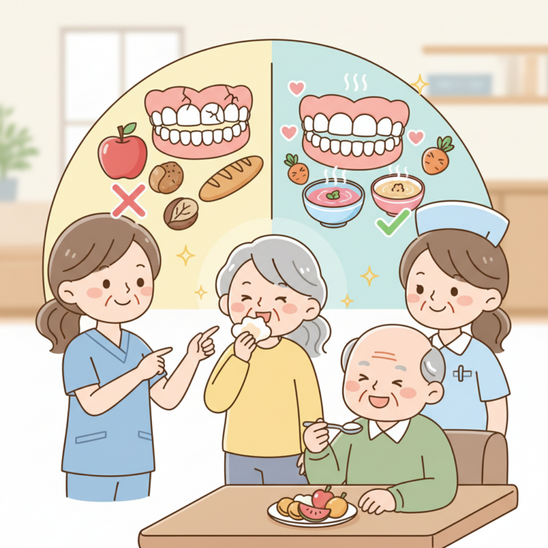 結構調整,銀髮族咀嚼指南：哪些「硬質食物」會造成假牙受損與營養攝取不足