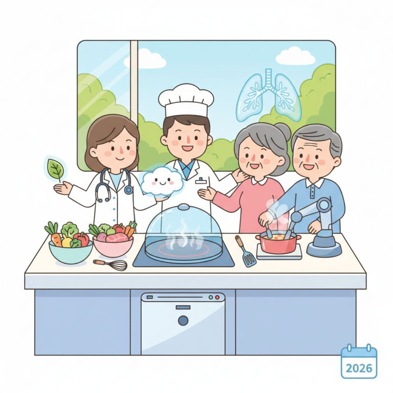 環境因子,健康廚房 2026：為什麼高溫油煙與焦黑食物是長輩罹患肺癌的隱形殺手