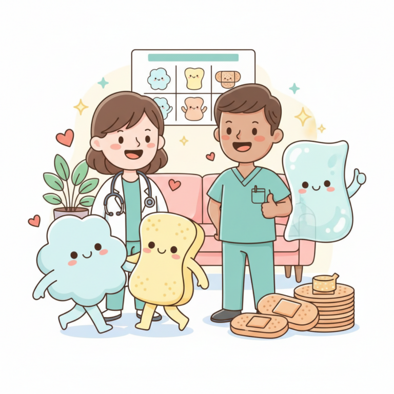 敷料選擇,人工皮、泡棉、水膠體怎麼選？2026 居家常用傷口敷料功能對照表與價格評比