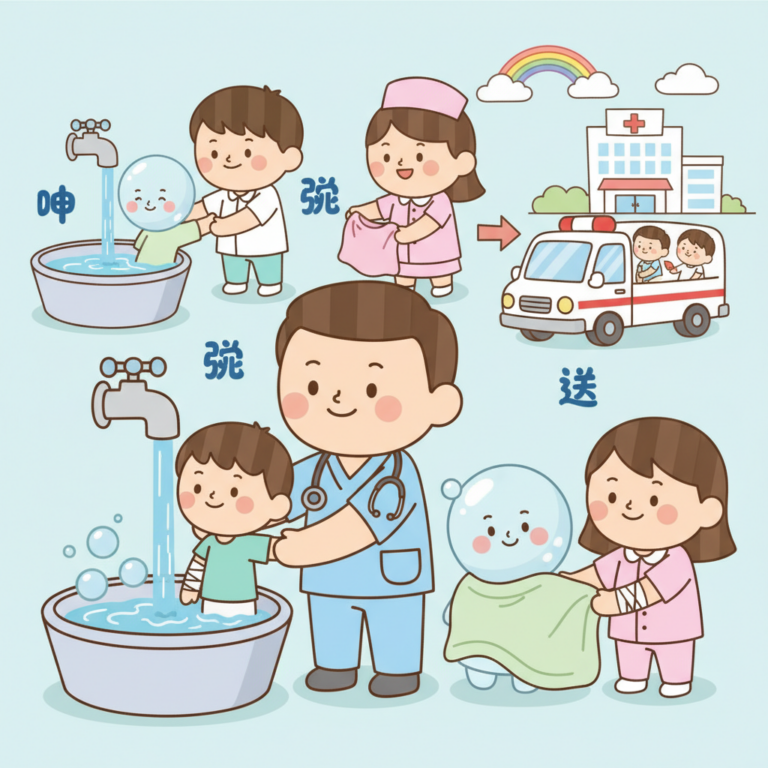 燒燙傷處理,居家燒燙傷急救 2026 補完版：沖脫泡蓋送關鍵細節、水泡到底能不能戳破？