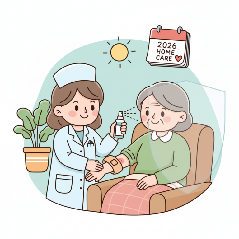 老齡皮膚,長輩皮膚薄、一撕就破？2026 居家預防「皮膚撕裂傷」的膠帶選擇與皮膚保護噴霧