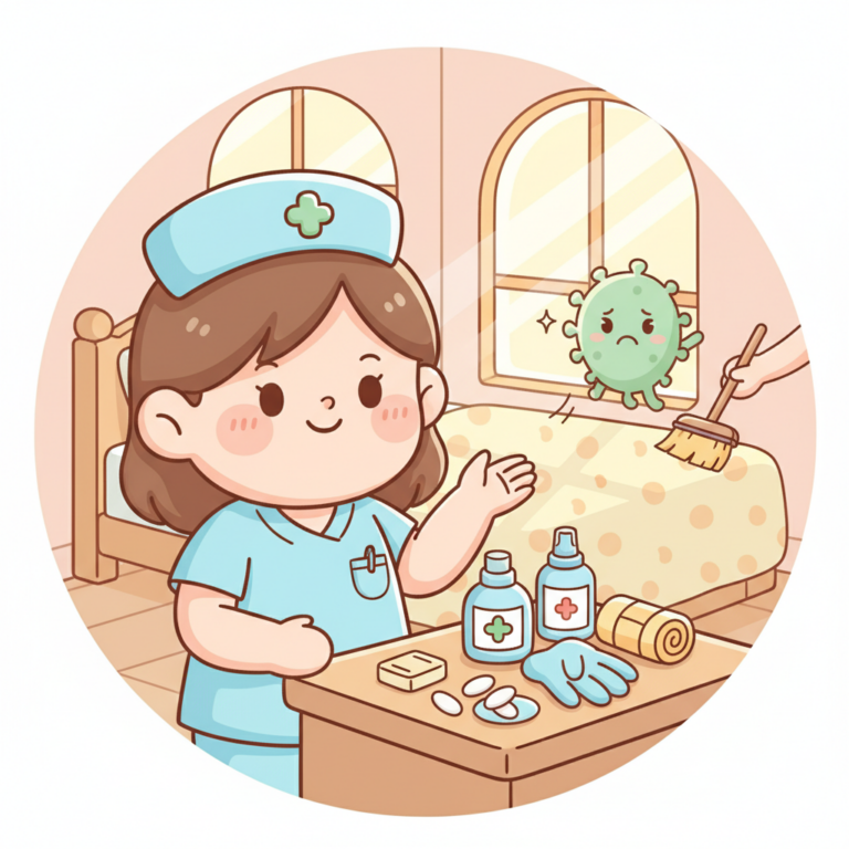 環境衛生,居家換藥環境佈置：如何打造「無菌操作區」？2026 預防院內感染的關鍵