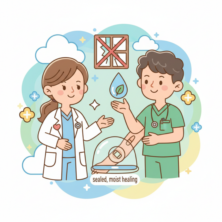 觀念釐清,傷口一定要通風嗎？2026 破解「透氣」迷思，為什麼密閉式濕潤癒合才是王道