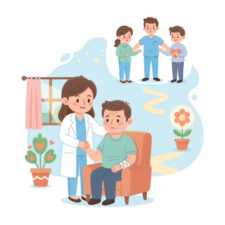 心理支持,居家照護者自我療癒：面對久病不癒傷口的心理建設與支持團體推薦