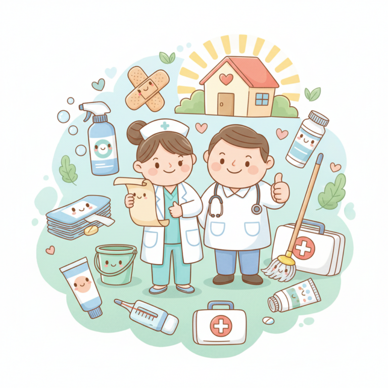 知識總結,2026 居家照護大清單：從清潔、敷料到除疤，家家戶戶必備的知識庫