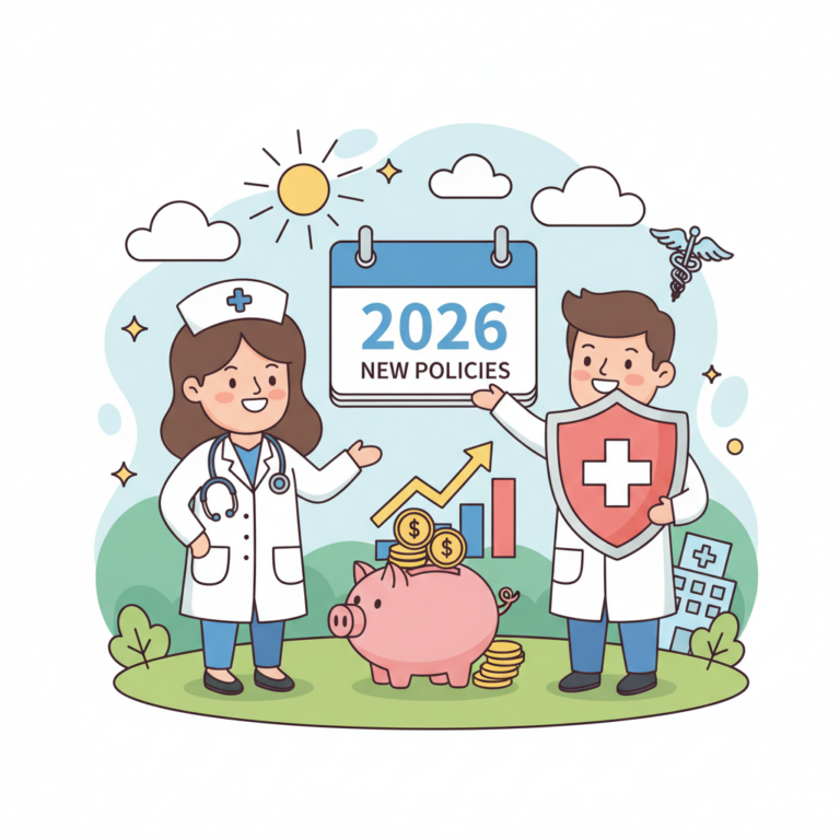 政策懶人包,2026 勞健保新制與護理加薪：健保投保級距調整，你的實領薪資變多了嗎？