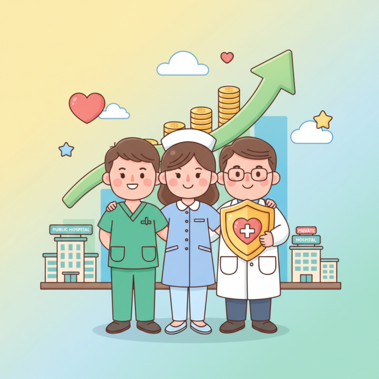 公職優勢,2026 公職護理師加薪 11% 實測：保障薪資與公私立待遇對比，現在考公職還划算嗎？