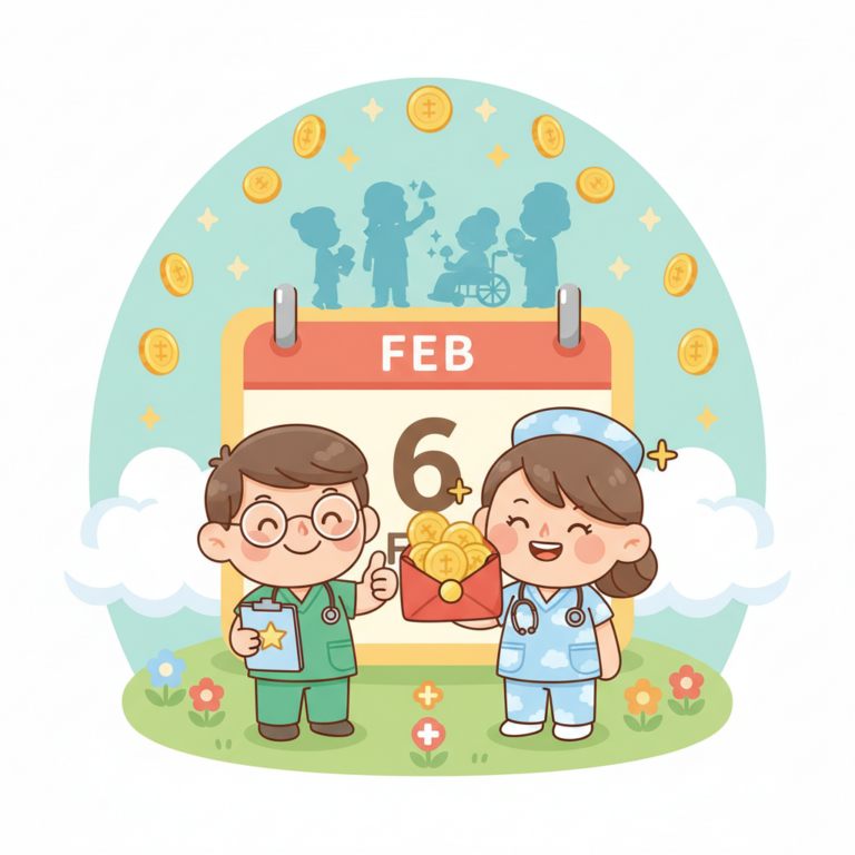 軍公教入帳,2026 軍公教年終獎金 2 月 6 日入帳！1.5 個月加考績獎金，護理人員領取資格解析