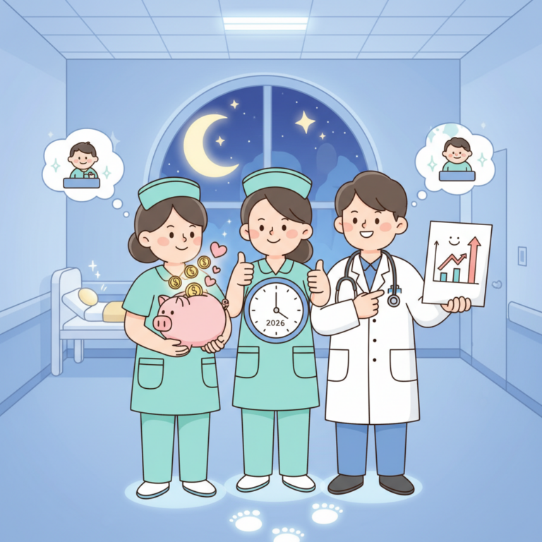 夜班補貼,2026 三班護病比獎勵實測：小夜大夜津貼真的領到了嗎？護理師第一線心聲回饋