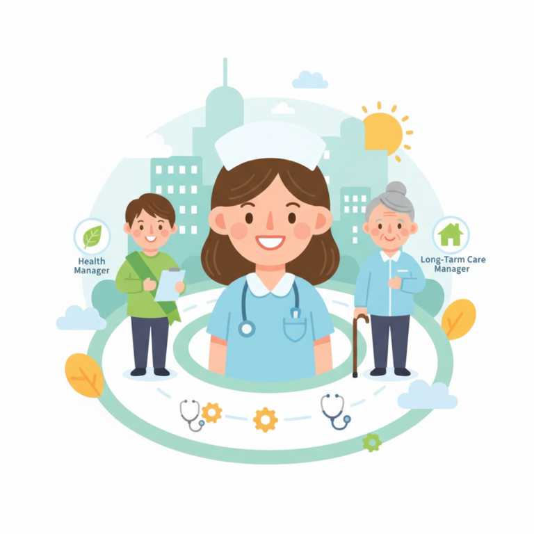 跨業合作,2026 護理師跨足「健康管理師」與「長照經理人」：後年終時代的新職涯賽道