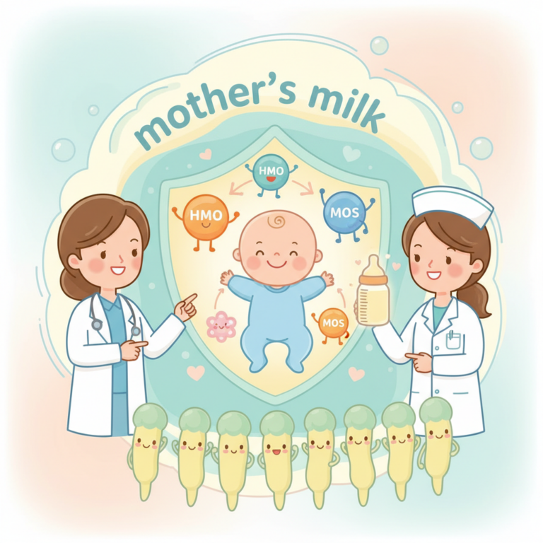 啟賦3 成分深度解析：HMO + MOS 活性組合，如何建立寶寶銜接母乳的自我保護力？