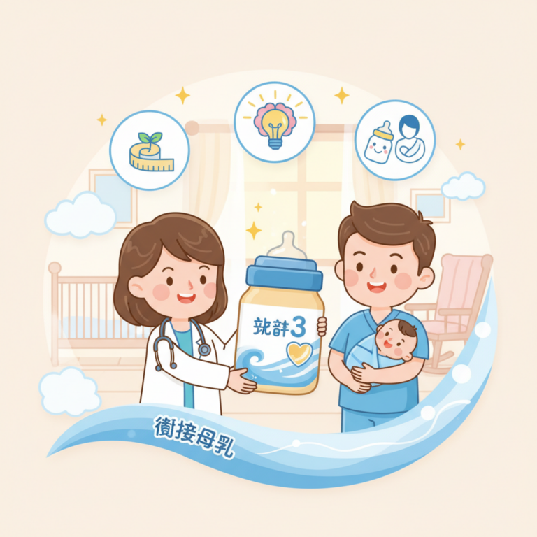 兒科醫師建議：挑選成長配方 3 準則，啟賦3 銜接母乳為何是高品質之選？
