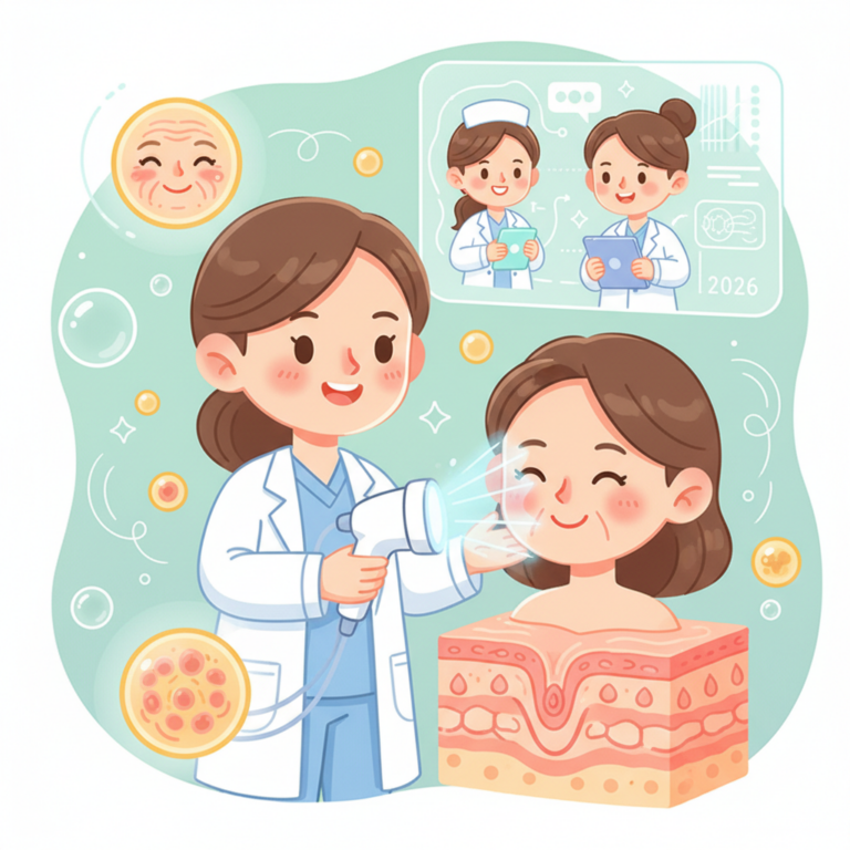 醫學美容,2026 醫美新科技：皮膚科醫師解析非侵入性抗老技術成效,醫美趨勢、非侵入抗老,醫師,掌握醫美產業最新技術流量