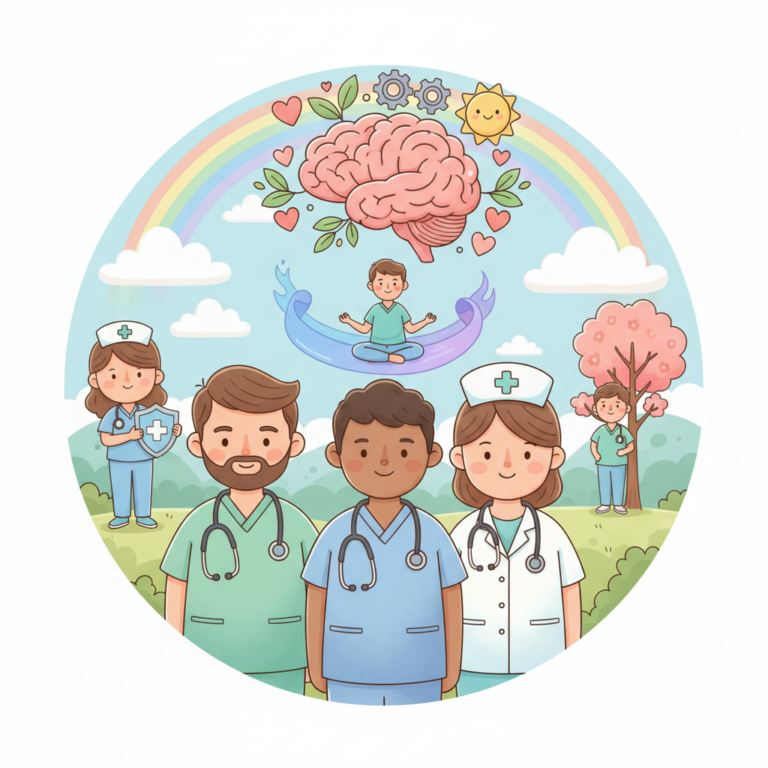 身心健康,心理韌性養成：2026 醫護面對高壓職場的科學減壓法,醫護倦怠、職場減壓,醫師、護理師,預防職業倦怠與提升心理健康