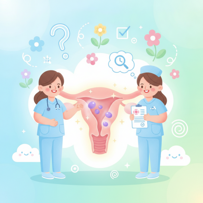 子宮肌瘤要開刀嗎？婦科醫師教你判斷：幾公分、哪些症狀才需要處理