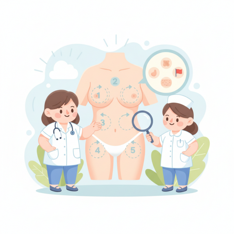 乳房自我檢查怎麼做？圖解 5 步驟＋什麼狀況要立刻去看醫生