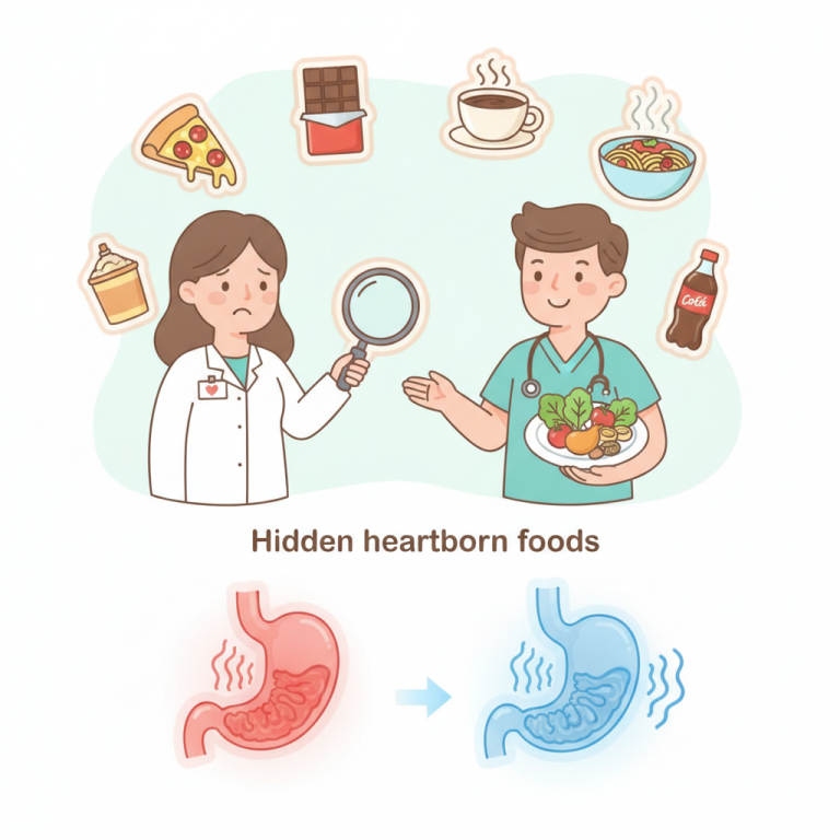 胃食道逆流吃藥好不了？營養師揭密：這 5 種「隱性火燒心食物」你天天在吃