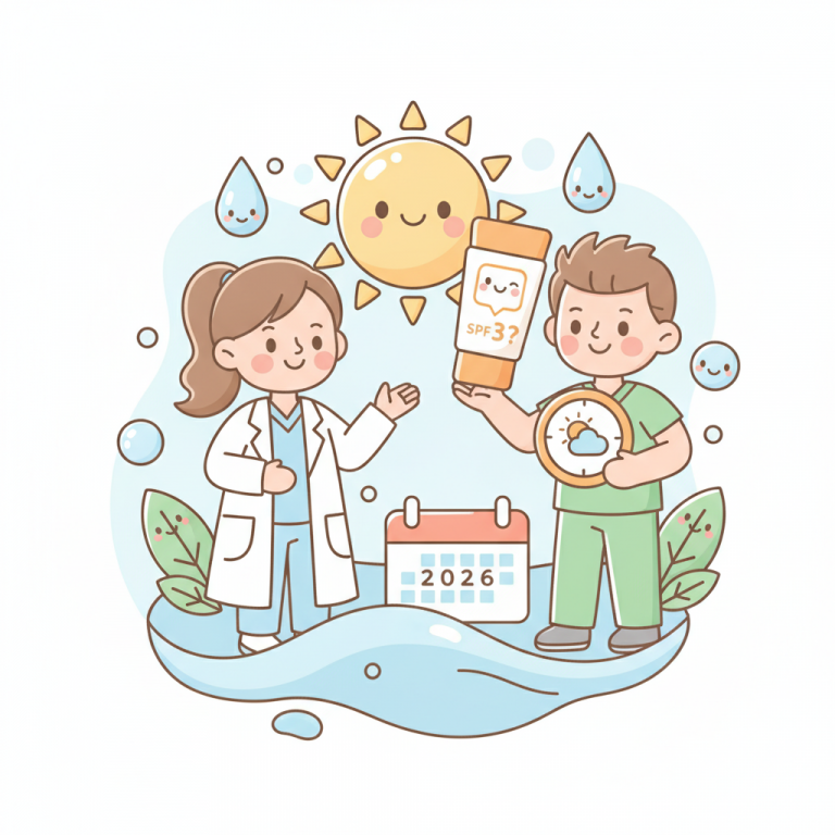 防曬乳 SPF 幾才夠用？2026 皮膚科推薦選法與補擦時機