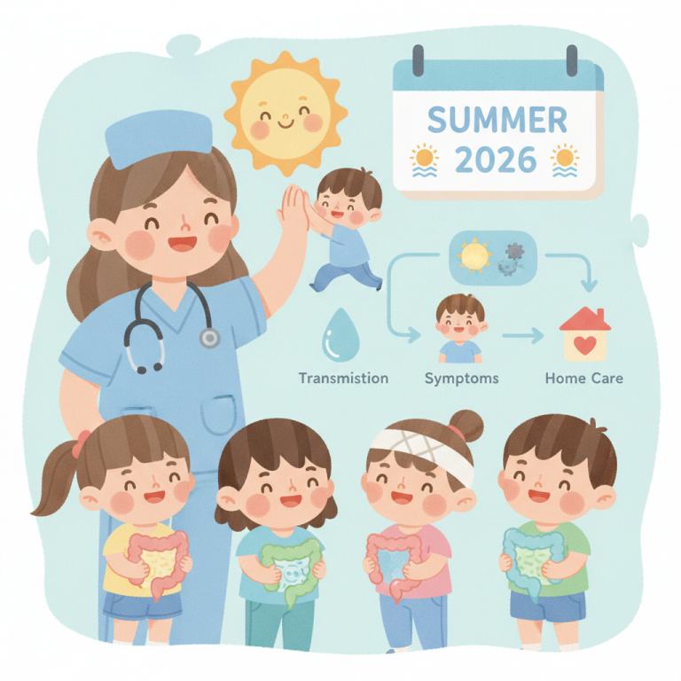 腸病毒 2026 年夏季疫情｜症狀、傳染途徑、居家照護懶人包