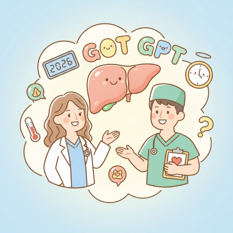 肝功能異常 2026｜GOT GPT 數值多少要就醫？常見原因整理